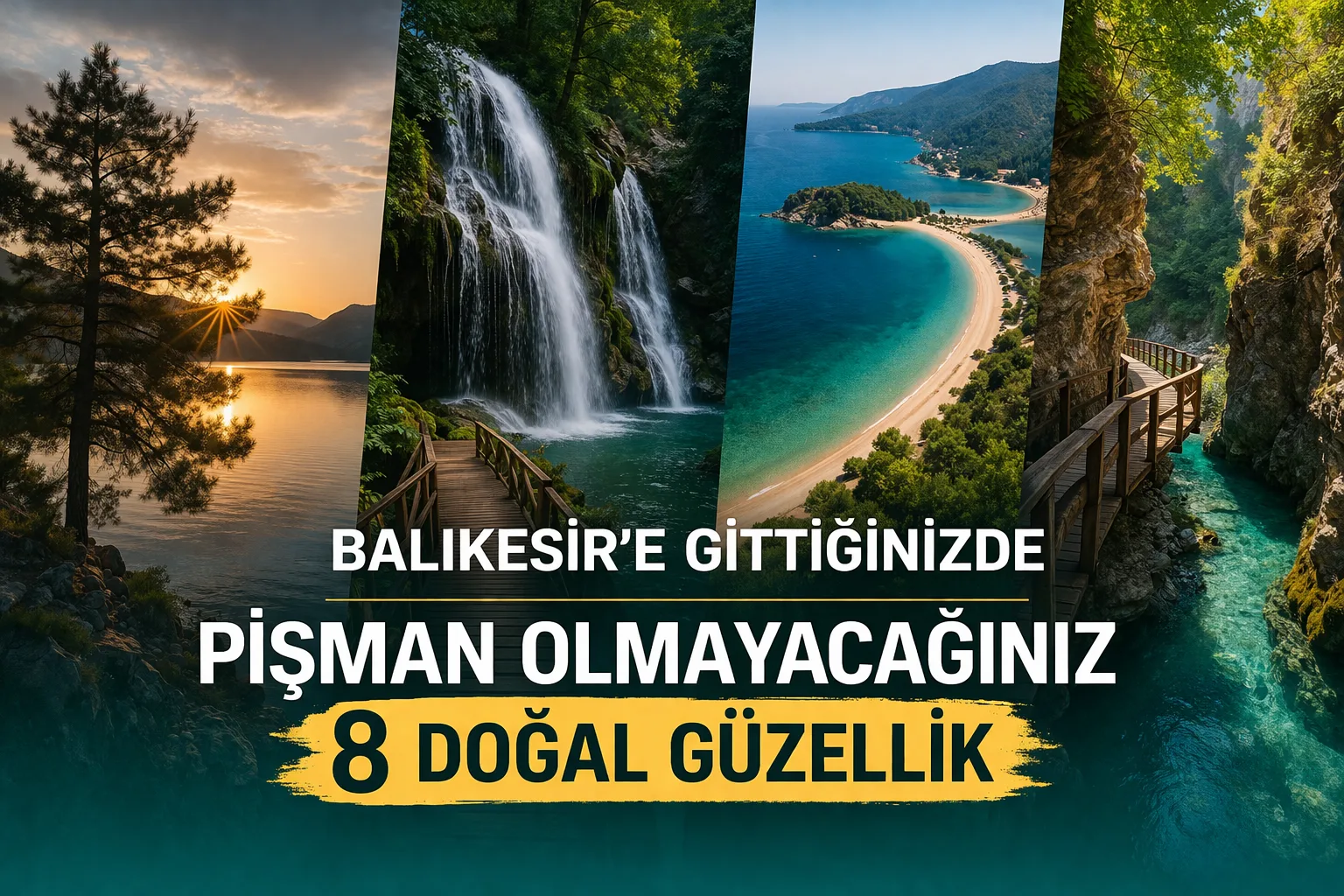 Balıkesir'e Gittiğinizde Pişman Olmayacağınız 8 Doğal Güzellik