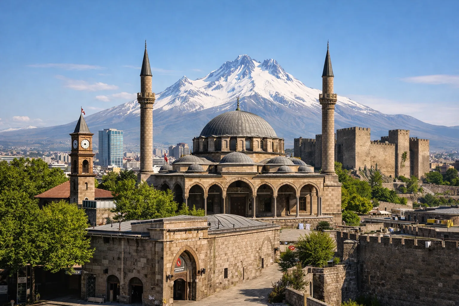 Kayseri Seyahat Rehberi 2026: Erciyes Dağı ve Selçuklu Mirasında Büyülü Tatil